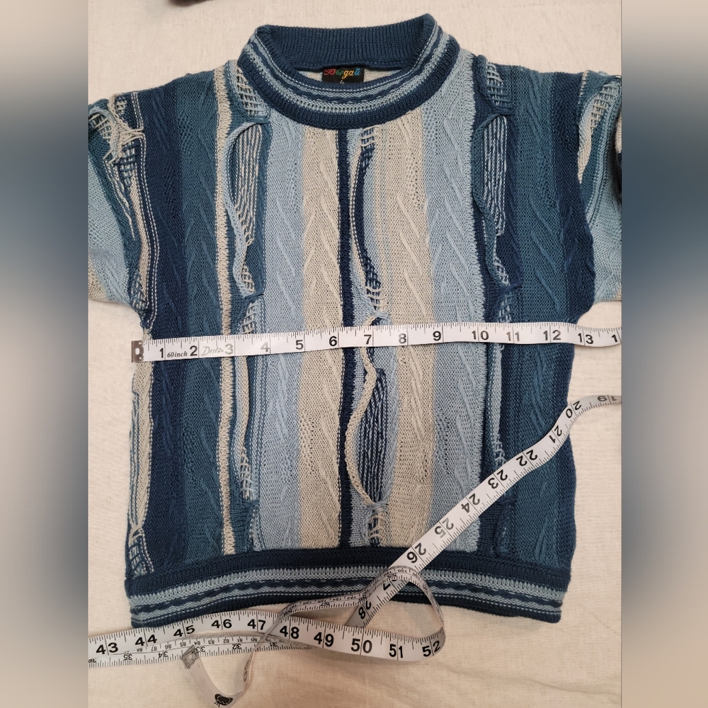 Vintage Bergati Sz 4 3D (Coogi Style) Sweater/hat - Picture 6 of 7